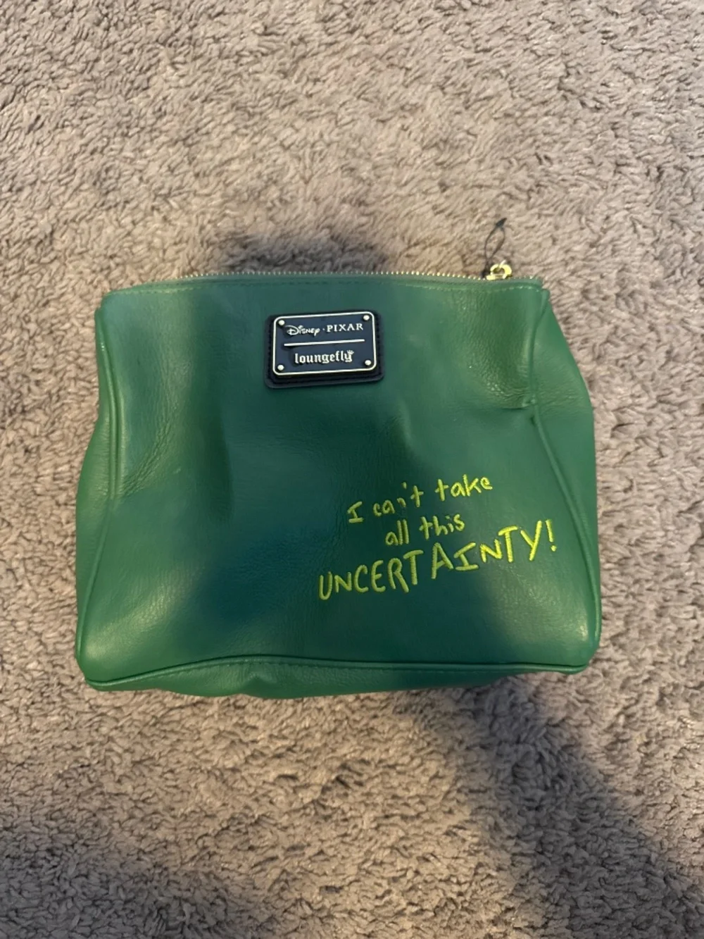 Toy Story Rex loungefly makeup bag (used)
